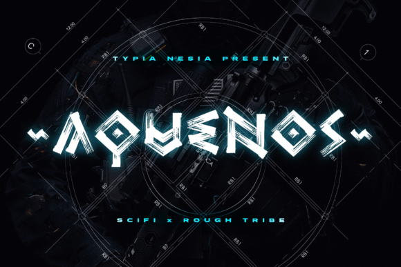 Aquenos: The Futuristic Typeface for Bold Visual Identities