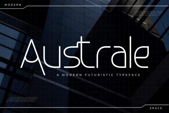 Australe: The Futuristic Font for Modern Branding