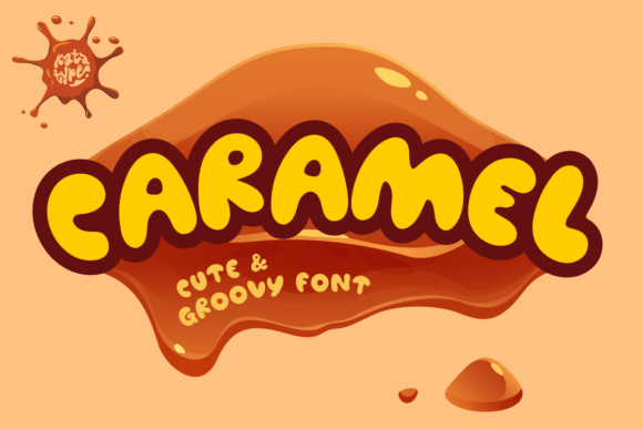 Caramel: The Groovy Font for Sweet, Modern Designs