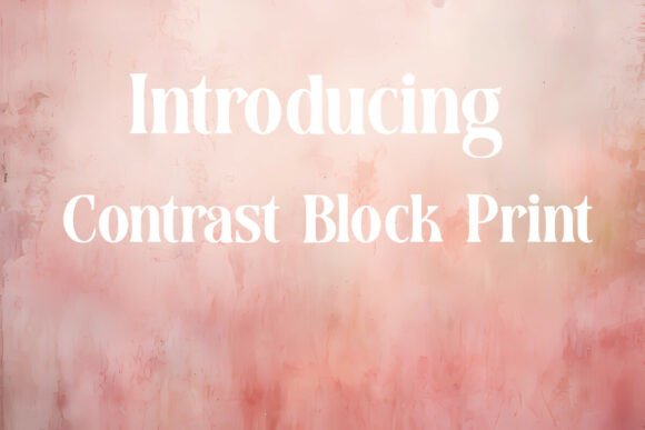 Contrast Block Print: Crafting Bold, Lasting Impressions
