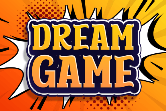 Dream Game: The Display Font That Makes Playful Design Effortless