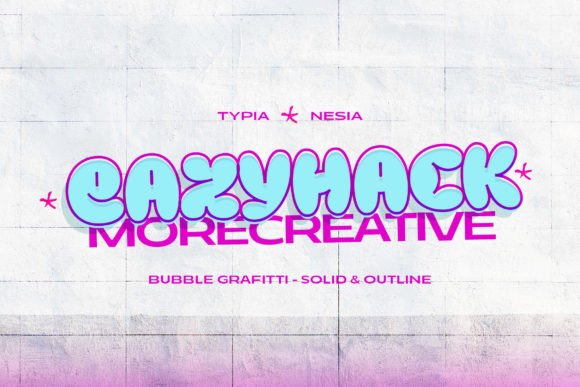 Eazyhack: The Bold Balloon Font That Commands Attention