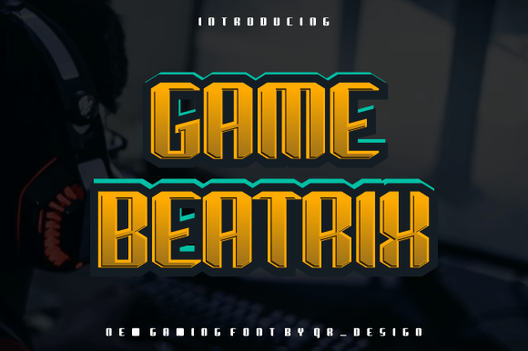 Game Beatrix: A Bold Typeface for Modern Brands