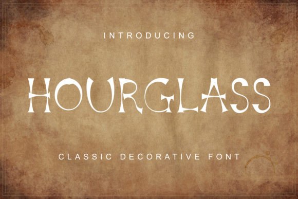 Hourglass Font: A Timeless Blend of Classic Comics and Modern Elegance