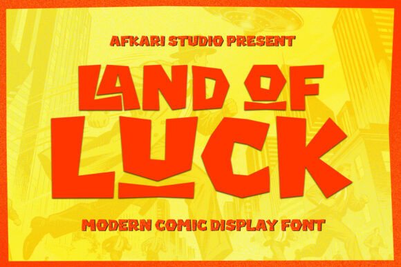 Land of Luck: A Font That Leaps Off the Page