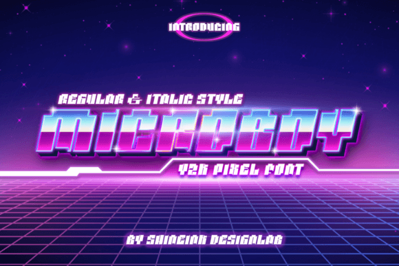 Microboy: A Nostalgic Yet Modern Typeface for Gaming and Beyond