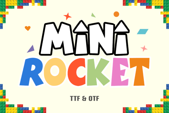 Mini Rocket: A Font That Feels Like a Celebration