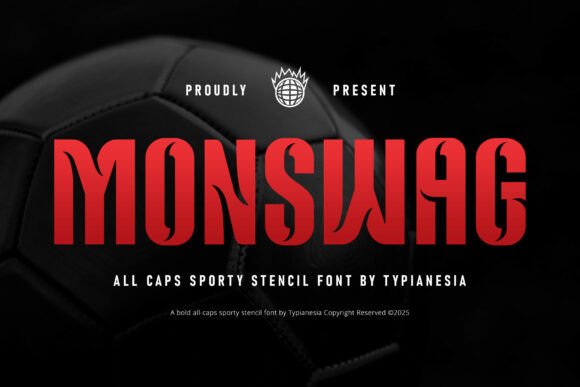 Monswag: The Bold Typeface for High-Impact Sports Branding