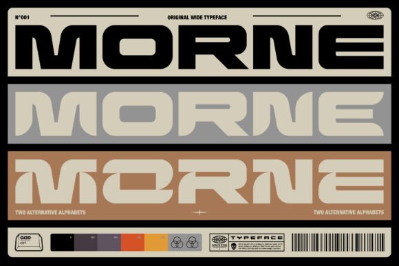 Morne: The Typeface That Commands Attention