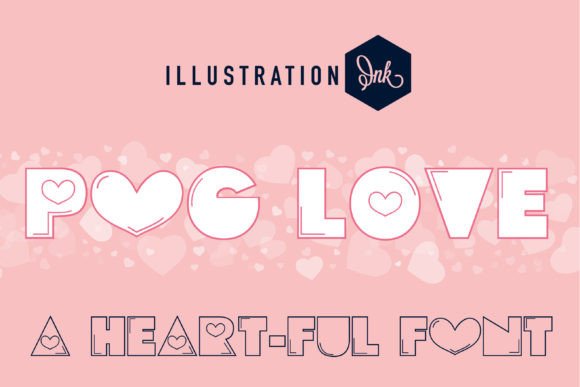 Pog Love: The Font That Makes Valentine's Designs Pop