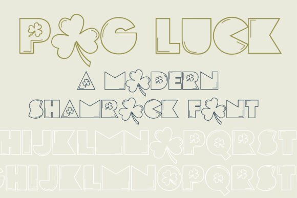 Pog Luck: A Hand-Crafted Font with Gaming Charm