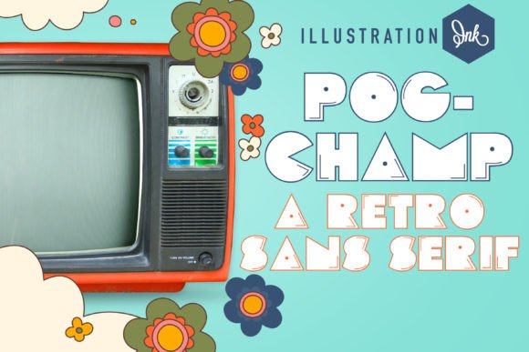 Pogchamp: The Display Font Blending Retro Nostalgia with Modern Edge