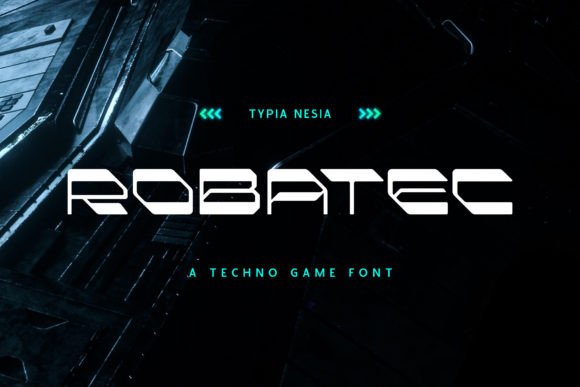 Robatec: The Futuristic Display Font for High-Impact Branding