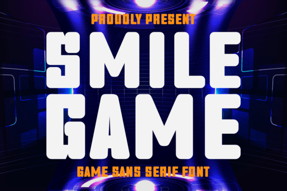 Smile Game: The Typeface for the Modern Gaming Aesthetic